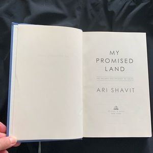 My Promised Land Book- Hardcover book without dust jacket.